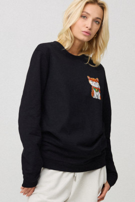 Світшот жіночий oversize  /no flis/ 