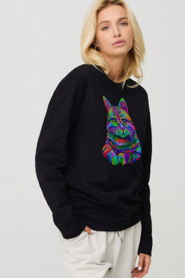 Світшот жіночий oversize  /no flis/ 