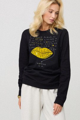 Світшот жіночий oversize  /no flis/ 