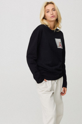 Світшот жіночий oversize  /no flis/ 