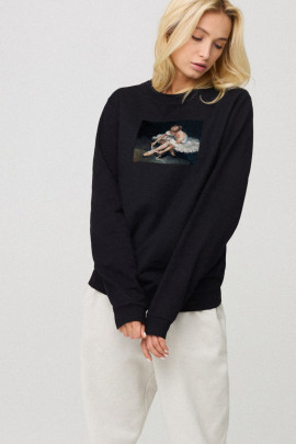 Світшот жіночий oversize  /no flis/ 