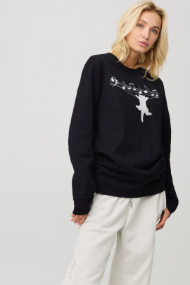 Світшот жіночий oversize  /no flis/ 