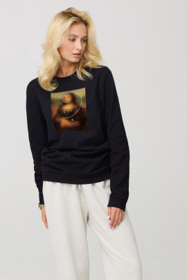 Світшот жіночий oversize  /no flis/ 