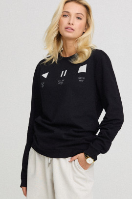 Світшот жіночий oversize  /no flis/ 