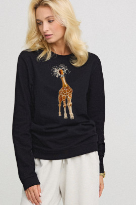 Світшот жіночий oversize  /no flis/ 