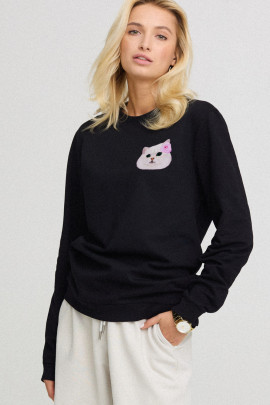 Світшот жіночий oversize  /no flis/ 