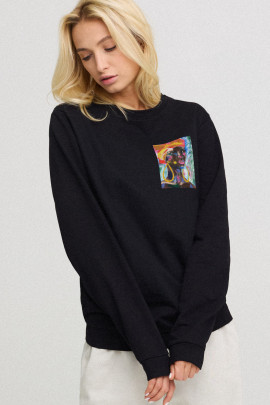 Світшот жіночий oversize  /no flis/ 