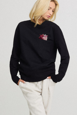 Світшот жіночий oversize  /no flis/ 