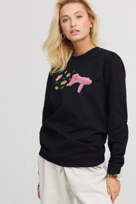 Світшот жіночий oversize  /no flis/ 