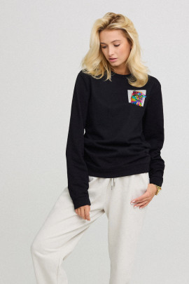 Світшот жіночий oversize  /no flis/ 