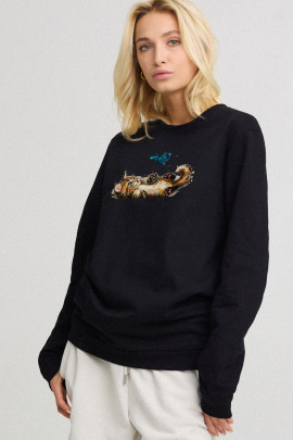 Світшот жіночий oversize  /no flis/ 