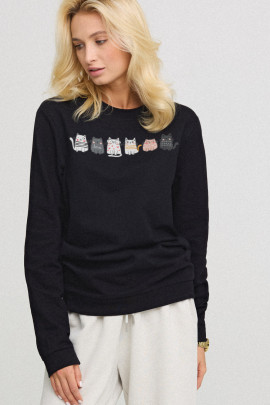 Світшот жіночий oversize  /no flis/ 