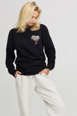 Світшот жіночий oversize  /no flis/ 