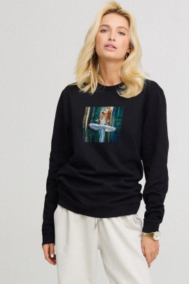 Світшот жіночий oversize  /no flis/ 