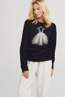 Світшот жіночий oversize  /no flis/ 