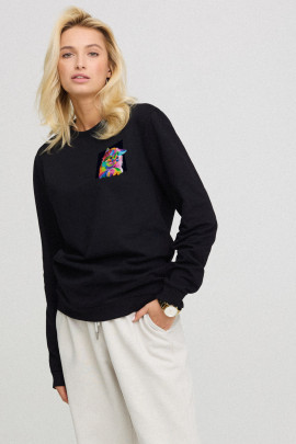 Світшот жіночий oversize  /no flis/ 