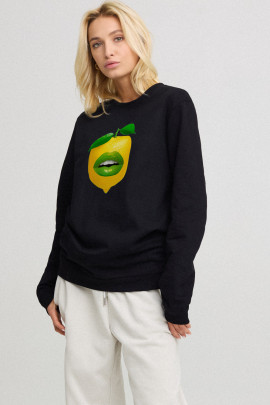 Світшот жіночий oversize  /no flis/ 