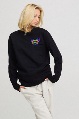 Світшот жіночий oversize  /no flis/ 