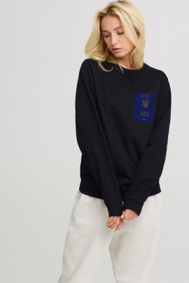 Світшот жіночий oversize  /no flis/ 