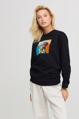 Світшот жіночий oversize  /no flis/ 