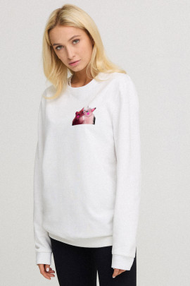 Світшот жіночий oversize  /no flis/ 