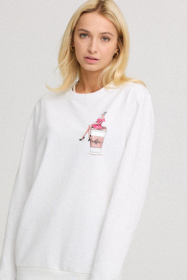 Світшот жіночий oversize  /no flis/ 