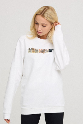 Світшот жіночий oversize  /no flis/ 