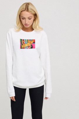 Світшот жіночий oversize  /no flis/ 