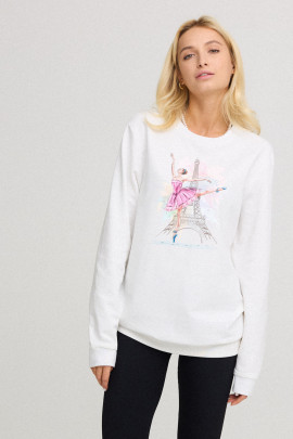 Світшот жіночий oversize  /no flis/ 