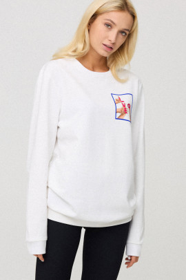 Світшот жіночий oversize  /no flis/ 