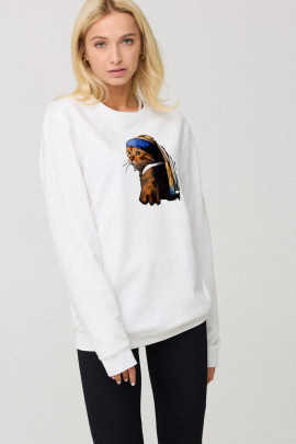 Світшот жіночий oversize  /no flis/ 