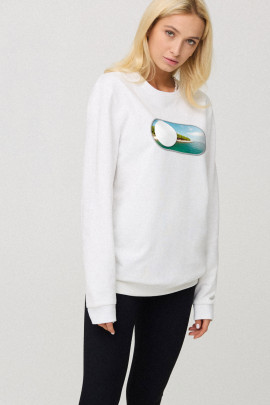 Світшот жіночий oversize  /no flis/ 