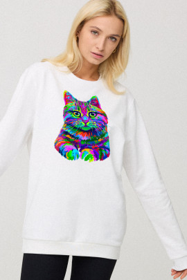 Світшот жіночий oversize  /no flis/ 