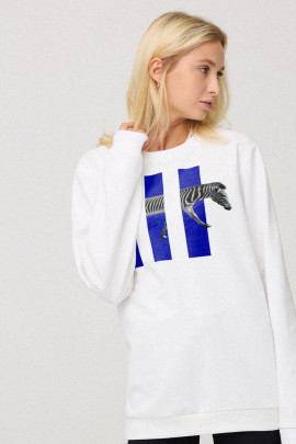 Світшот жіночий oversize  /no flis/ 