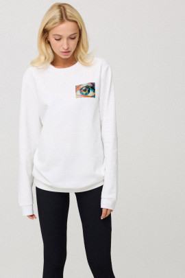 Світшот жіночий oversize  /no flis/ 