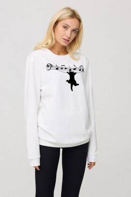 Світшот жіночий oversize  /no flis/ 