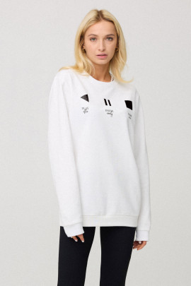 Світшот жіночий oversize  /no flis/ 