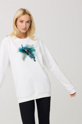 Світшот жіночий oversize  /no flis/ 