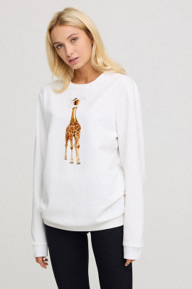 Світшот жіночий oversize  /no flis/ 