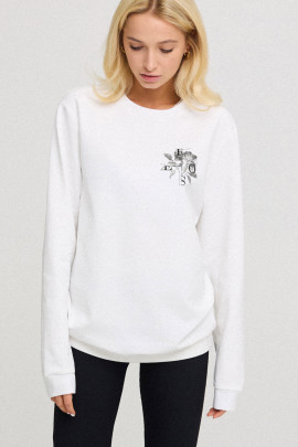 Світшот жіночий oversize  /no flis/ 