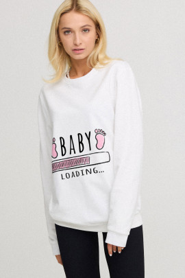 Світшот жіночий oversize  /no flis/ 