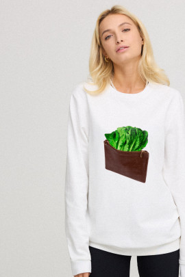 Світшот жіночий oversize  /no flis/ 