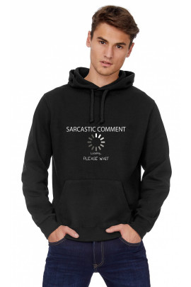 Худі чоловіча YAPPI чорна патріотична з флісом