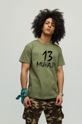 Футболка чоловіча мілітарі з принтом YAPPI