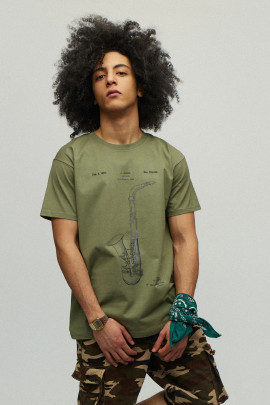 Футболка чоловіча мілітарі з принтом YAPPI