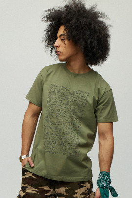 Футболка чоловіча мілітарі з принтом YAPPI