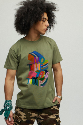 Футболка чоловіча мілітарі з принтом YAPPI