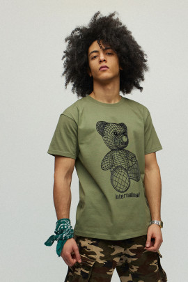 Футболка чоловіча мілітарі з принтом YAPPI