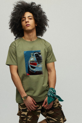 Футболка чоловіча мілітарі з принтом YAPPI