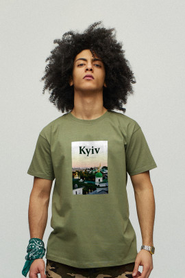 Футболка чоловіча мілітарі з принтом YAPPI